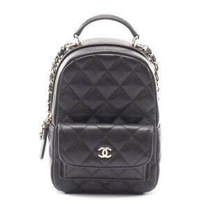 Chanel Caviar Skin Matelasse Backpack
